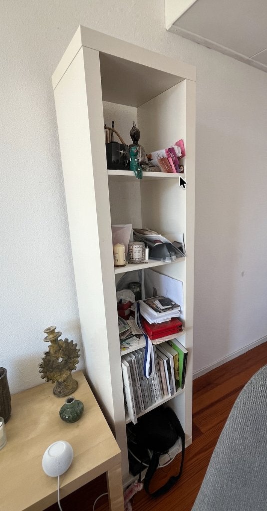 IKEA Kallax kast 1x5 vakken – €45, Ophalen, Minder dan 50 cm, Zo goed als nieuw, Wil