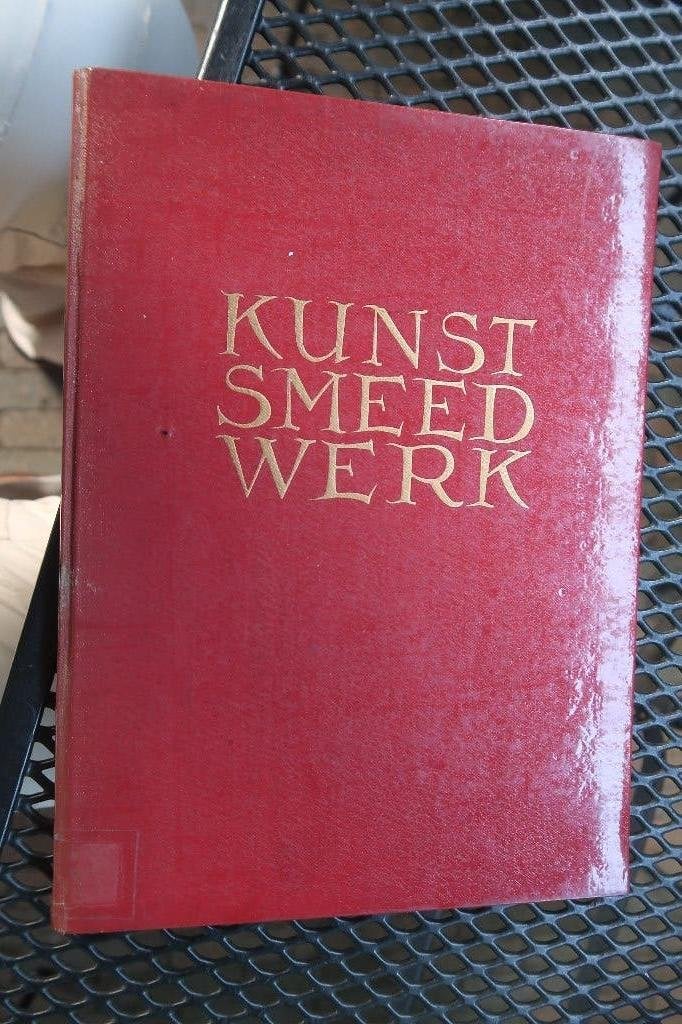 smeedwerk,kunstsmeedwerk door J.Boerman/P.van Dongen-1944, Boeken, Gelezen, J.Boerman/P.van Dongen, Alpha, HBO