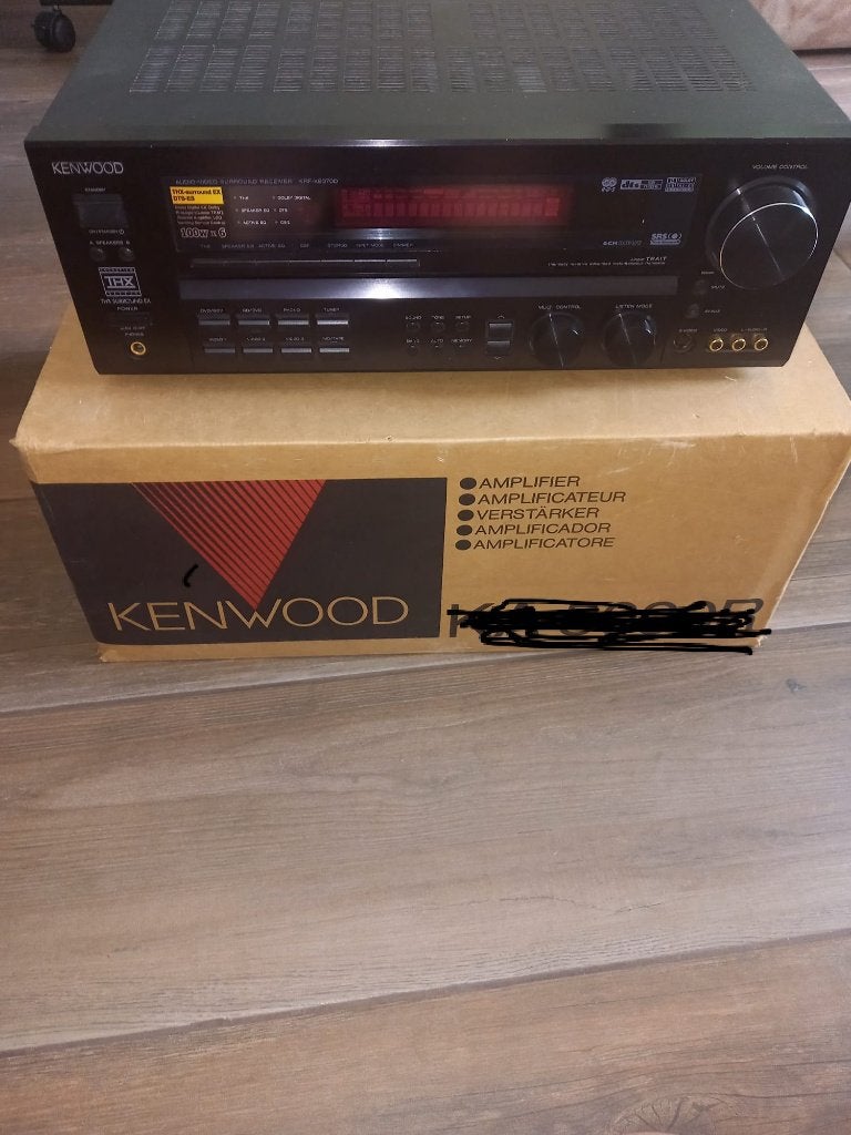 Kenwood KRF-X9070D receiver 6x100W, Gebruikt, 60 tot 120 watt, Ophalen, Overige merken