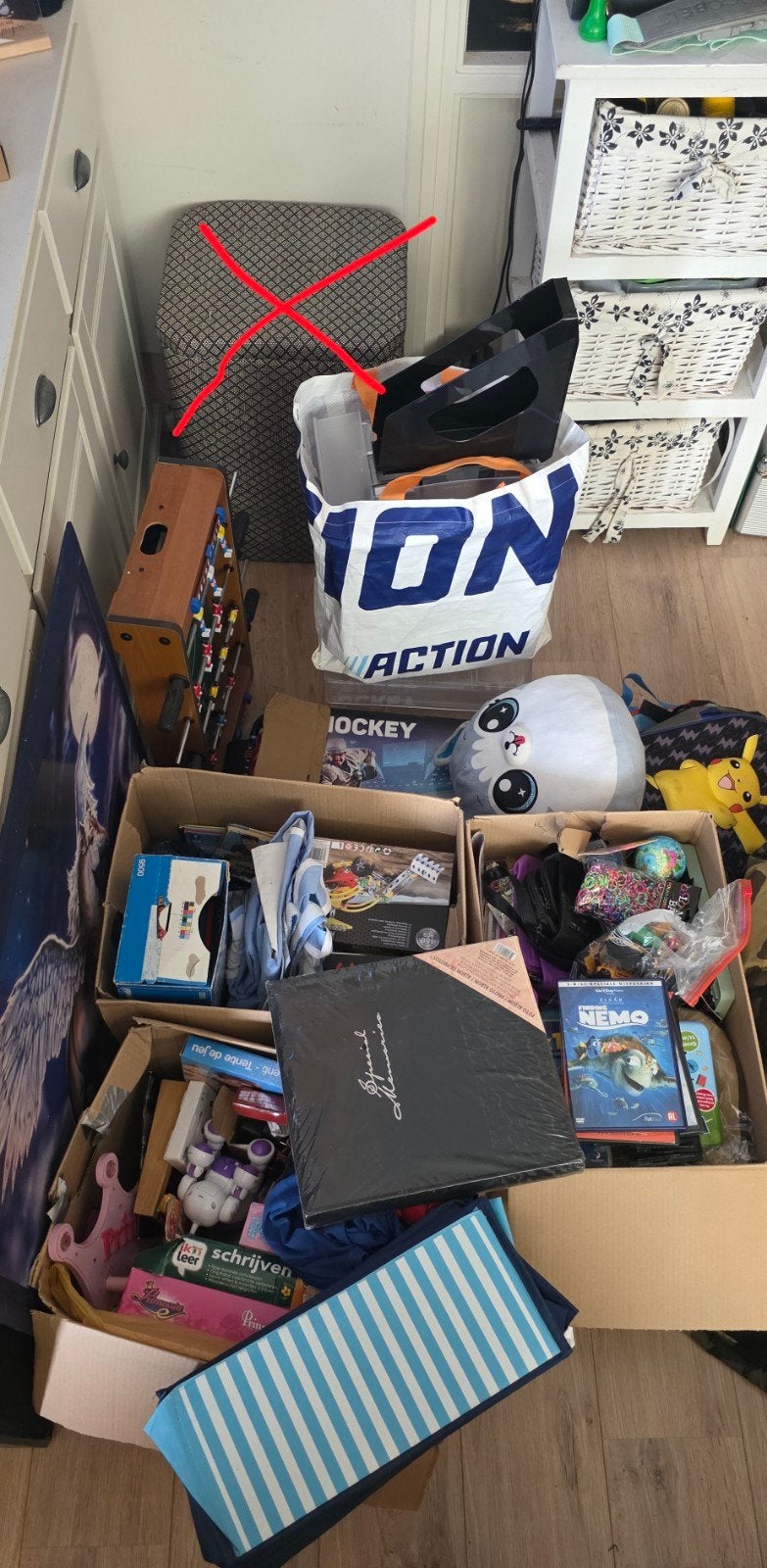 Partij rommelmarkt spullen, Diversen, Rommelmarktspullen, Ophalen