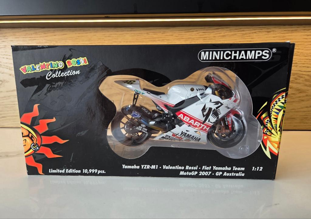 Valentino Rossi 2007 GP Australie Minichamps, Overige merken, Nieuw, Ophalen of Verzenden, Groter dan 1:32
