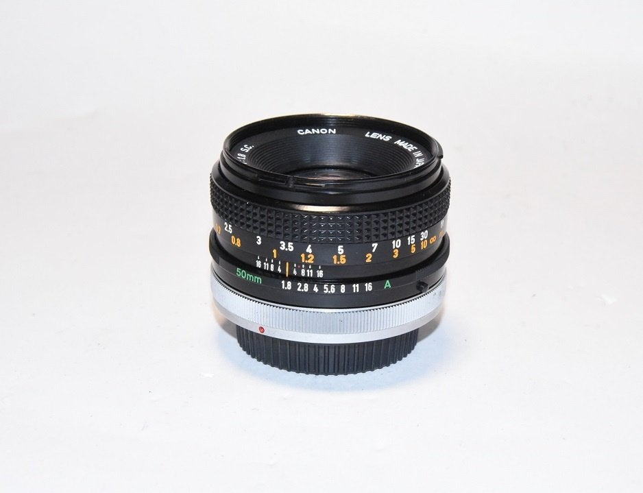Canon FD 50mm 1.8 S.C, Gebruikt, Canon, Ophalen of Verzenden, Standaardlens