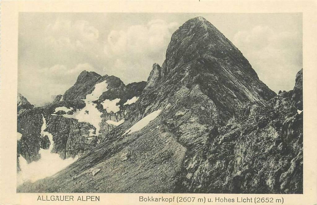 381-283-021 Allgauer Alpen, Verzenden, Voor 1920, Duitsland