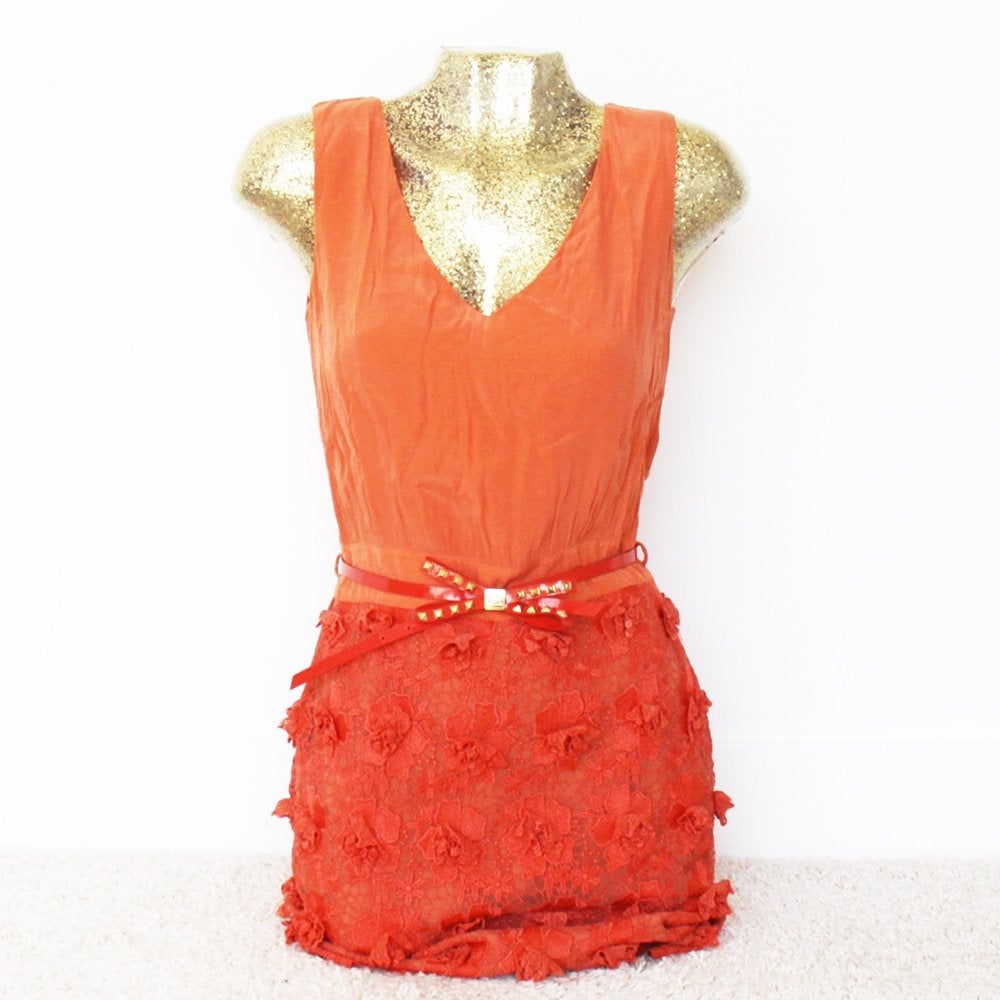 Prachtige Class By Roberto Cavalli Jurk2 (Maat 38) € 200,-, Kleding | Dames, Maat 38/40 (M), Oranje, Ophalen of Verzenden, Zo goed als nieuw