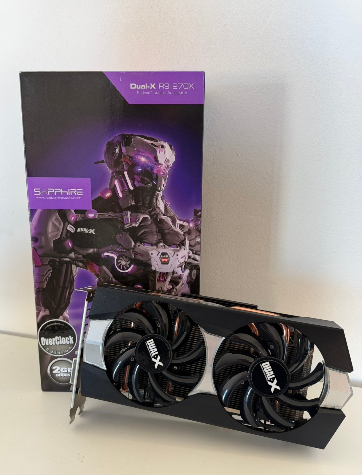 Sapphire R9 270X 2GB videokaart GPU, Computers en Software, Ophalen, Gebruikt, GDDR5, PCI-Express 3