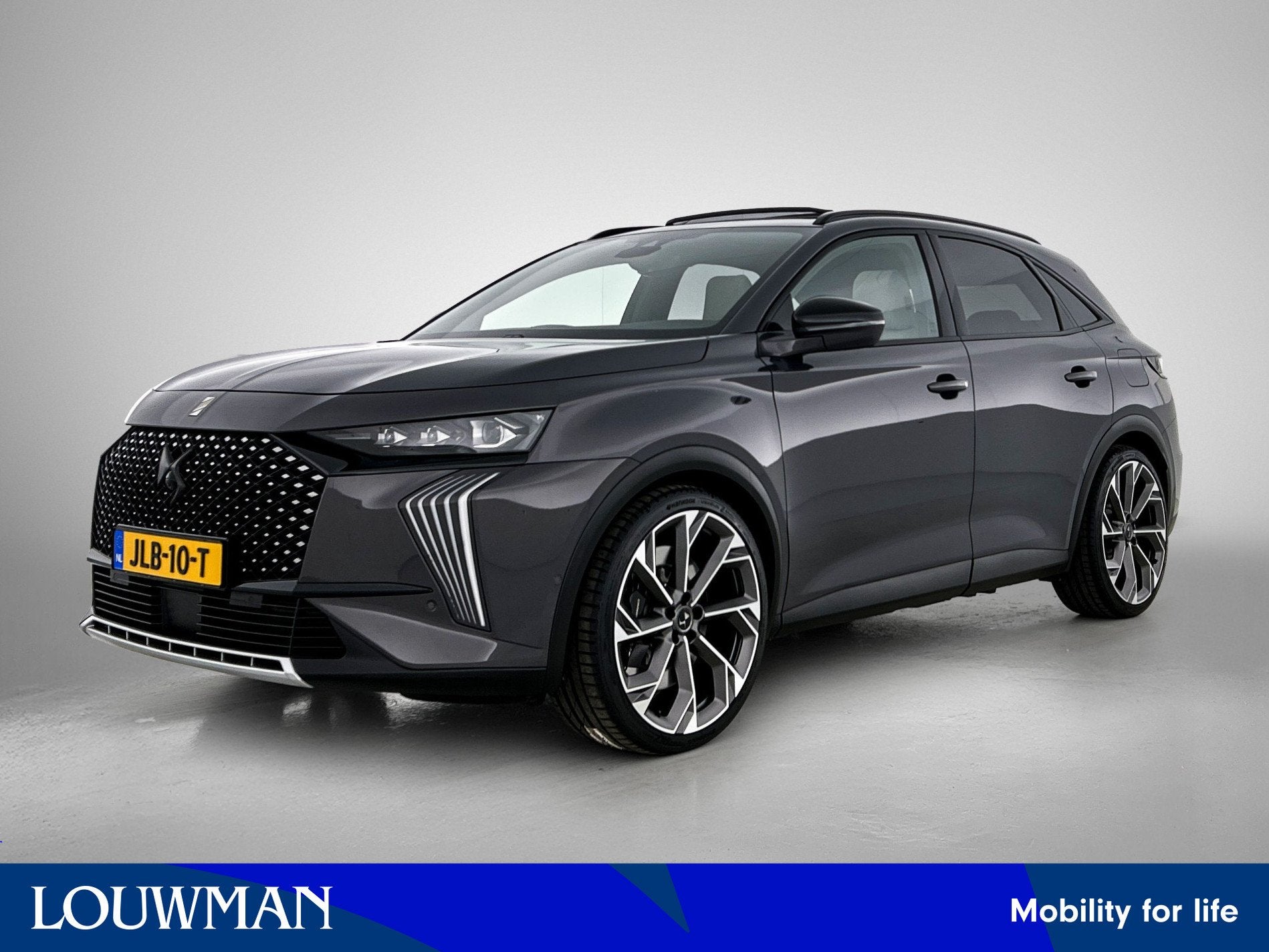 DS 7 E-Tense 360 4x4 Performance | Leder | Black Pack | Mass, Auto's, Automaat, 12 maanden, 14 kWh, Gebruikt