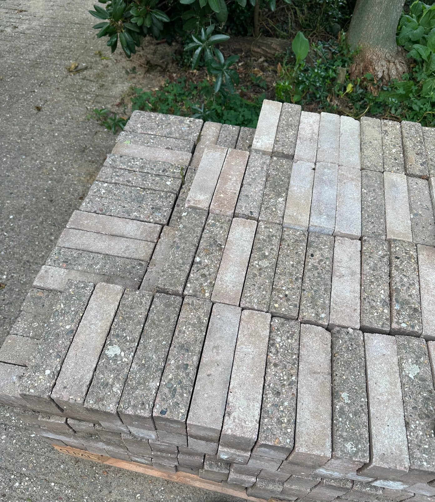 Beton waaltjes van 20 x 5, Ophalen, Gebruikt, Beton, Klinkers