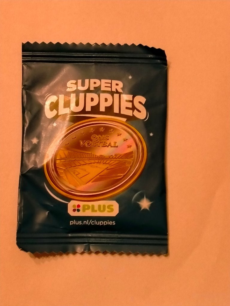 Ons Voetbal super cluppie nr 2 plus munt supercluppie, Verzenden, Nieuw, Overige binnenlandse clubs