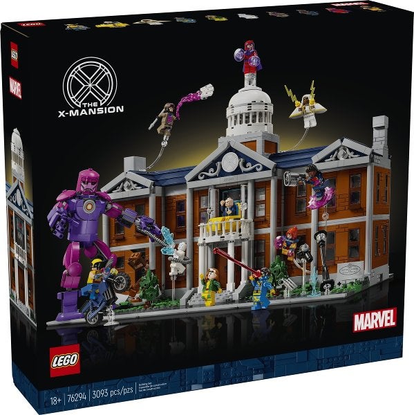 Lego | Marvel | X-Men: de X-Mansion | 76294, Lego, Marvel, Lego, Nieuw