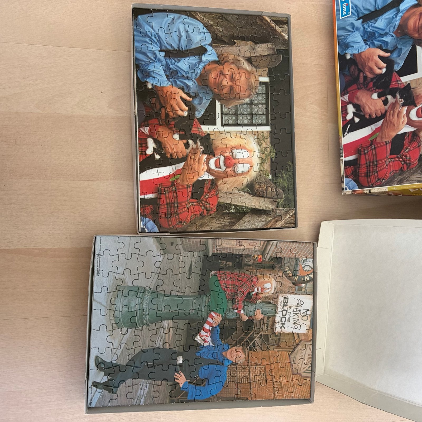 Bassie & Adriaan Puzzels (2 stuks), Ophalen of Verzenden, Minder dan 500 stukjes, Gebruikt, Legpuzzel