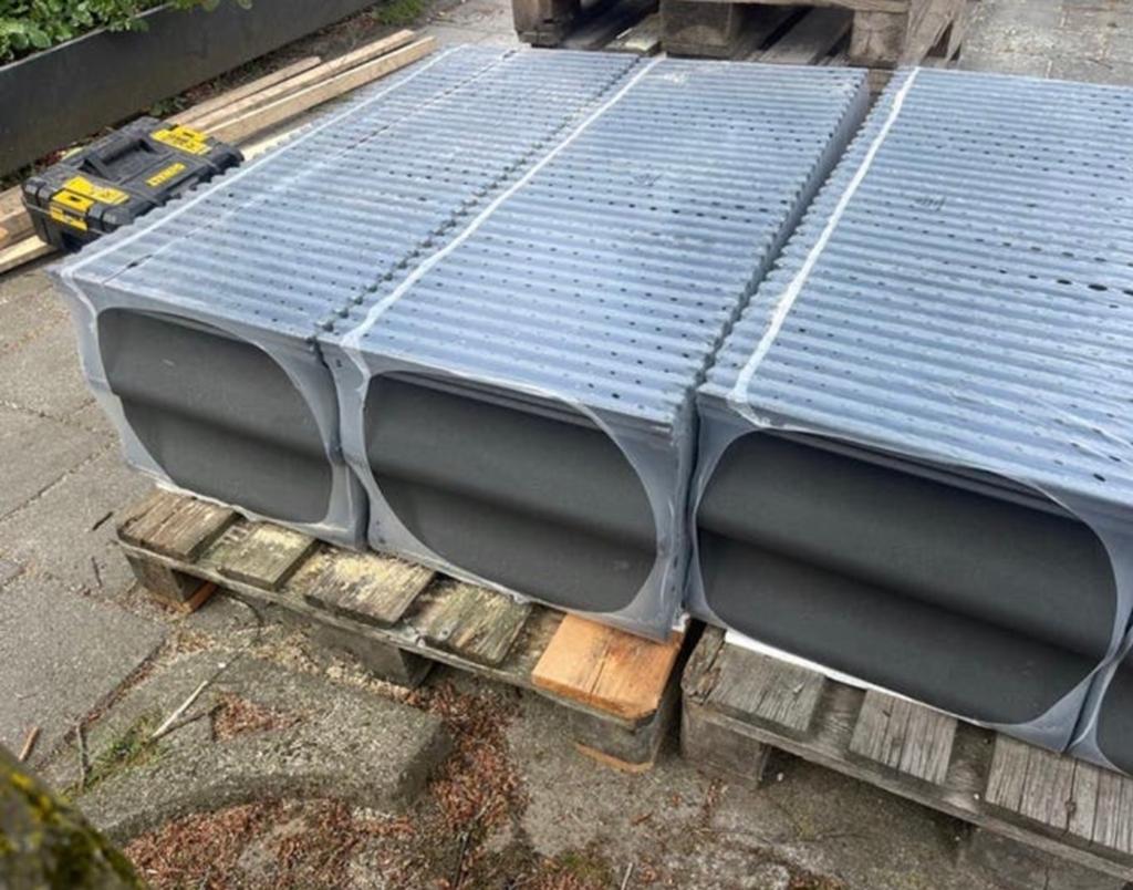 Nieuwe Nelskamp s2000 sneldek dakpannen - antractiet grijs,, Ophalen, Zo goed als nieuw