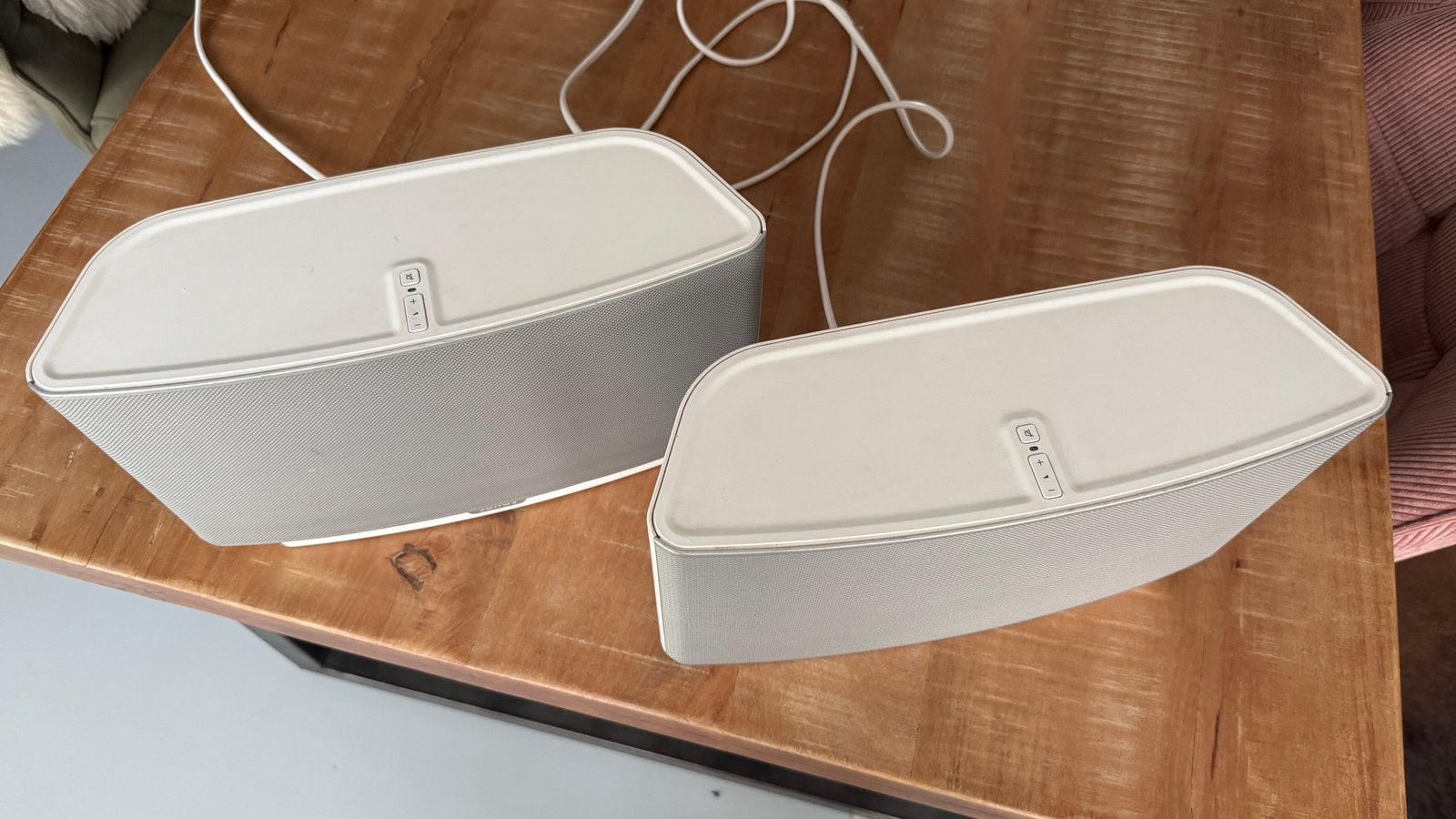 2x    Sonos play 5 wit met grijs