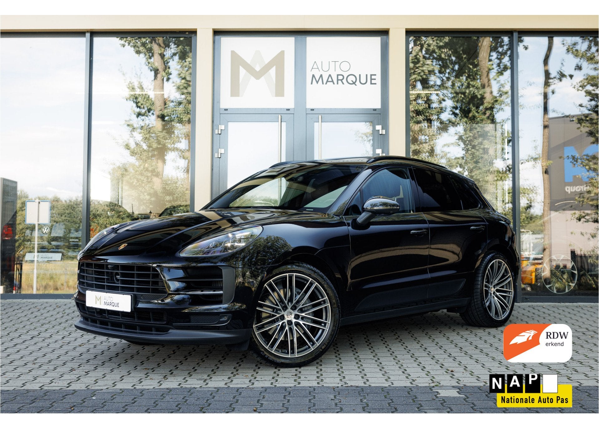Porsche Macan 3.0 S 354PK Aut. | 21" LM Velgen | Luchtvering, Automaat, Dealer onderhouden, Gebruikt, 2995 cc