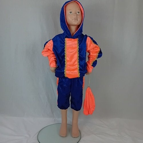 Nieuwe hoodie pietenpak maat 110 merk Markeys, Diversen, Nieuw, Ophalen of Verzenden, Markeys pietenpakken, Info@markeyspietenpakken.nl