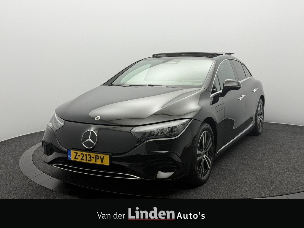 Mercedes-Benz EQE 300 Business Edition 89 kWh SOH 98,9% | Wa, Auto's, Mercedes-Benz, Achterwielaandrijving, Gebruikt, Zwart, EQE