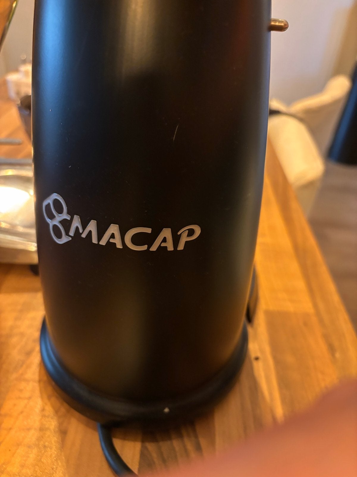Macap M2M Koffiemolen bonenmaler grinder, Witgoed en Apparatuur, Ophalen of Verzenden, Gebruikt