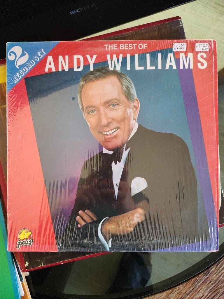 Set 2x Lp Andy Williams, Inclusief binnenhoes, Ophalen of Verzenden, Gebruikt, Overige formaten