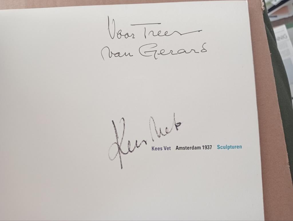 Brons is een avontuur - Kees Vet (Gesigneerd), Ophalen of Verzenden, Zo goed als nieuw, Beeldhouwkunst, Kees Vet