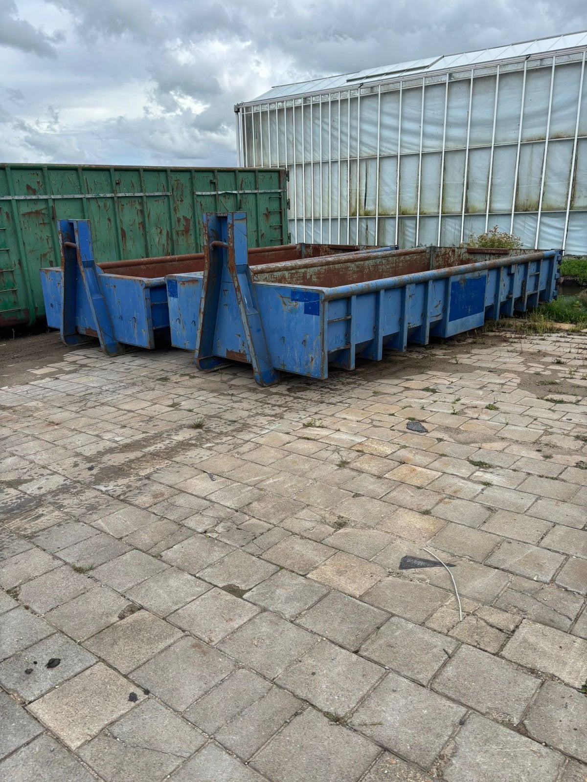 2 x 12m3 haakcontainer, Ophalen of Verzenden