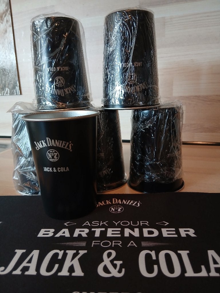 Jack Daniels Whiskey bekers., Ophalen of Verzenden, Nieuw, Gebruiksvoorwerp