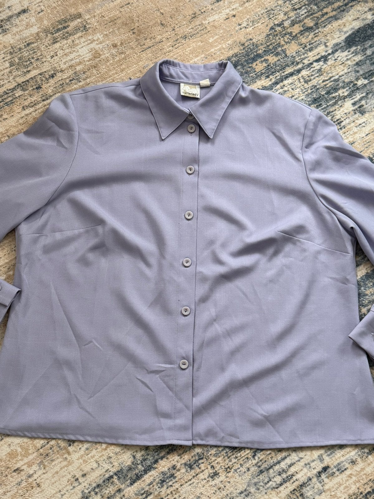 Setter – Lady Lilac Regular Poplin Shirt | Size 48 3XL / 4XL, Kleding | Dames, Ophalen of Verzenden, Zo goed als nieuw, Maat 46/48 (XL) of groter