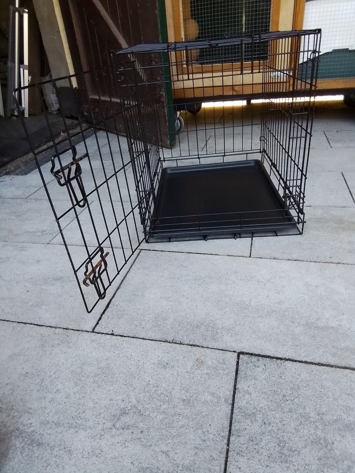 honden bench, Ophalen