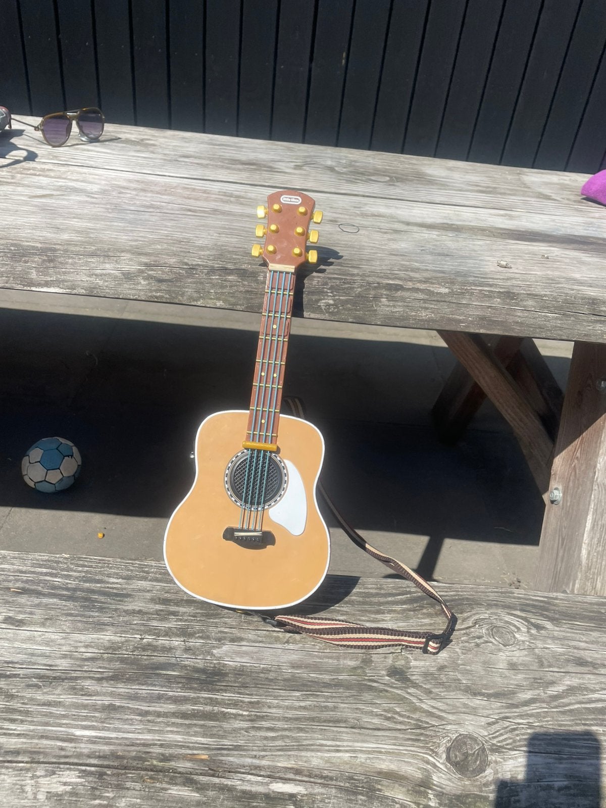 Tekoop kinder gitaar met geluid, Ophalen, Gebruikt, Overige merken