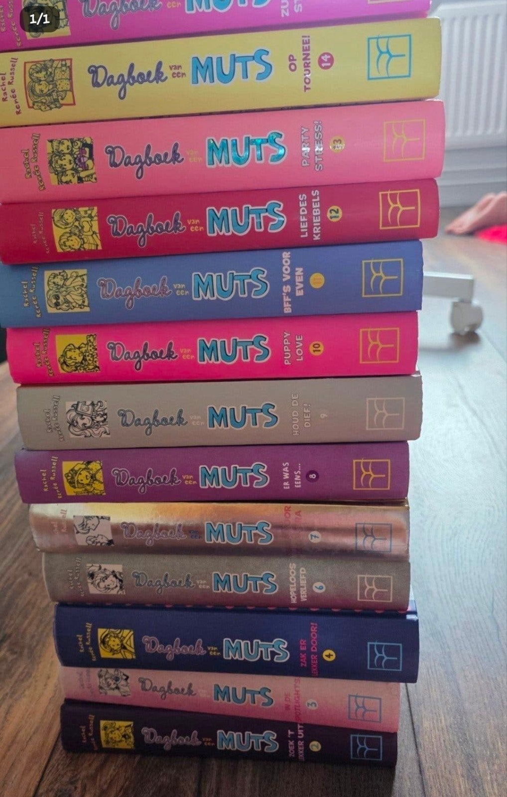 Dagboek van een Muts boekenreeks - Rachel Renée Russell, Boeken, Ophalen, Zo goed als nieuw, Rachel Renée Russell, Fictie