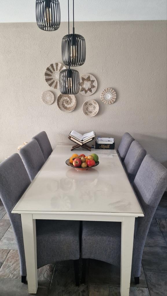 Comfortabele grijze stoelen in zeer goede staat!, Huis en Inrichting, Stoelen, Ophalen of Verzenden, Zo goed als nieuw, Vijf, Zes of meer stoelen