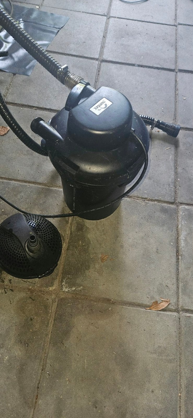 tekoop vijver pomp, Ophalen
