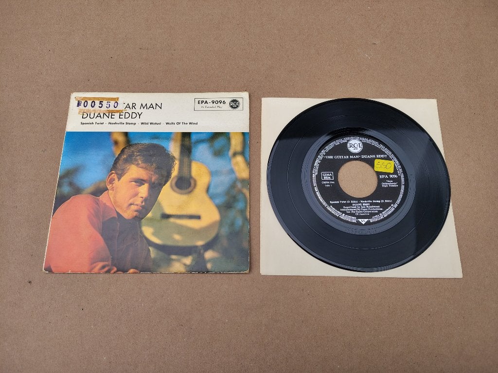 Single EP: Duane Eddy - The Guitar Man (1963), Cd's en Dvd's, EP, Ophalen of Verzenden, 7 inch, EP