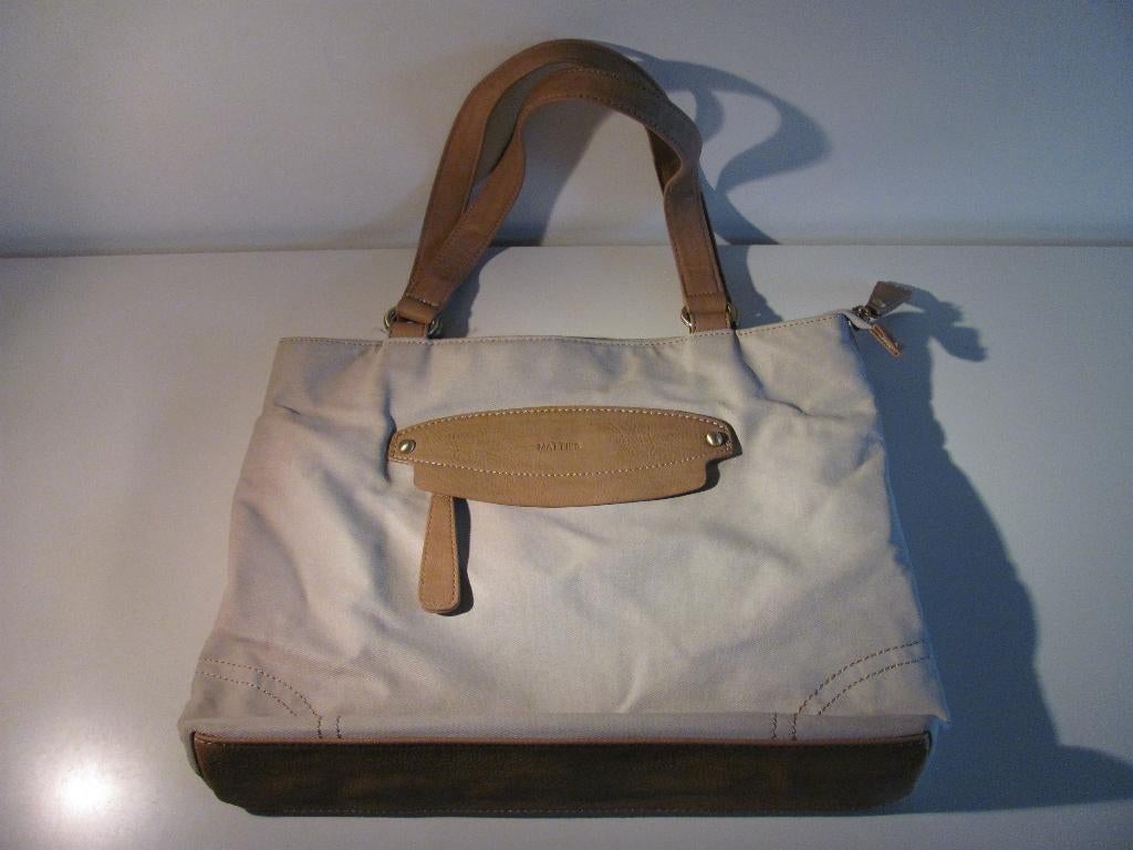Beige Matties tas, Ophalen of Verzenden, Zo goed als nieuw, Beige, Handtas