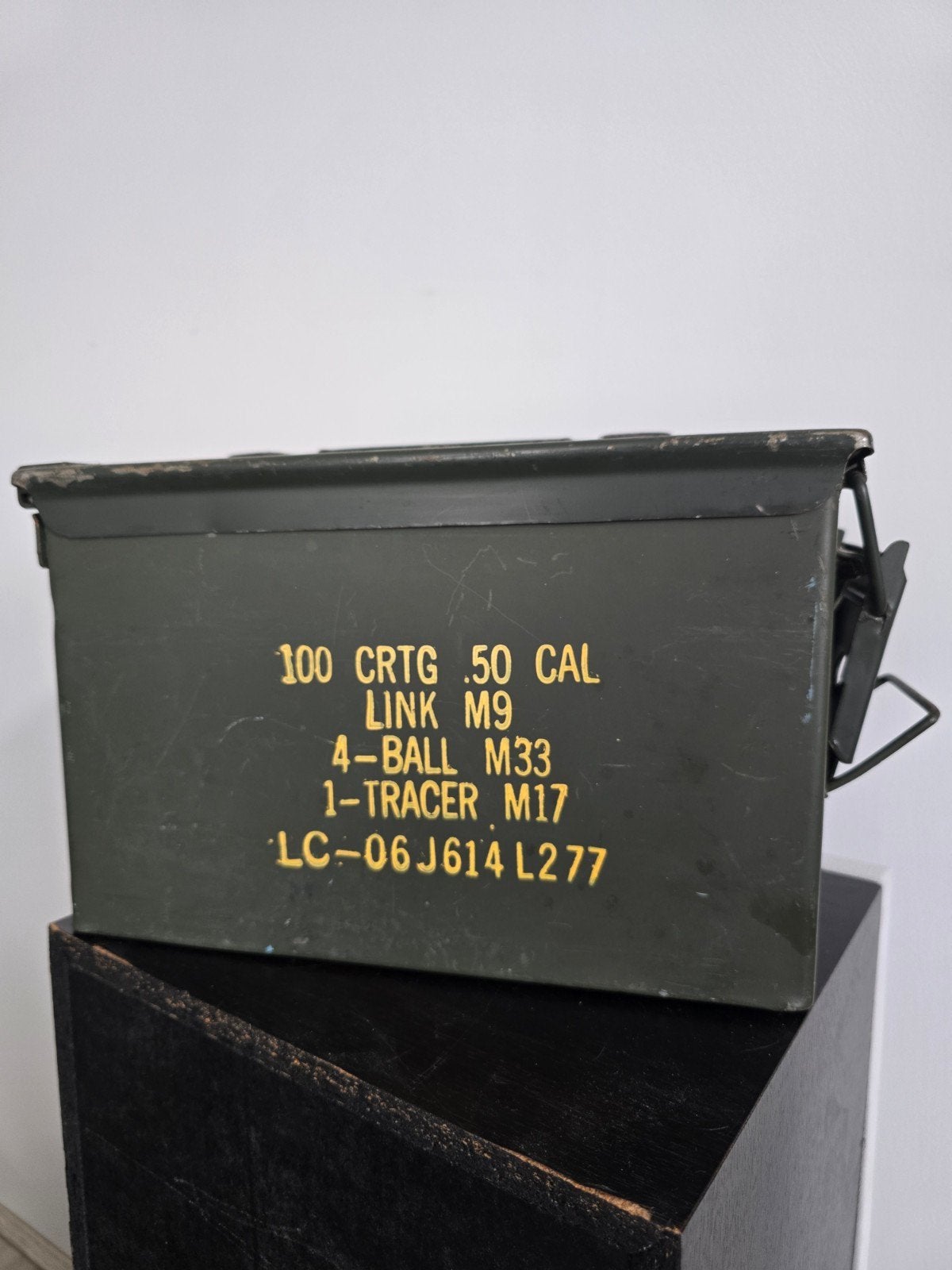 2 Metalen Munitiekisten .50 Cal US & KL, Ophalen, Landmacht, Nederland