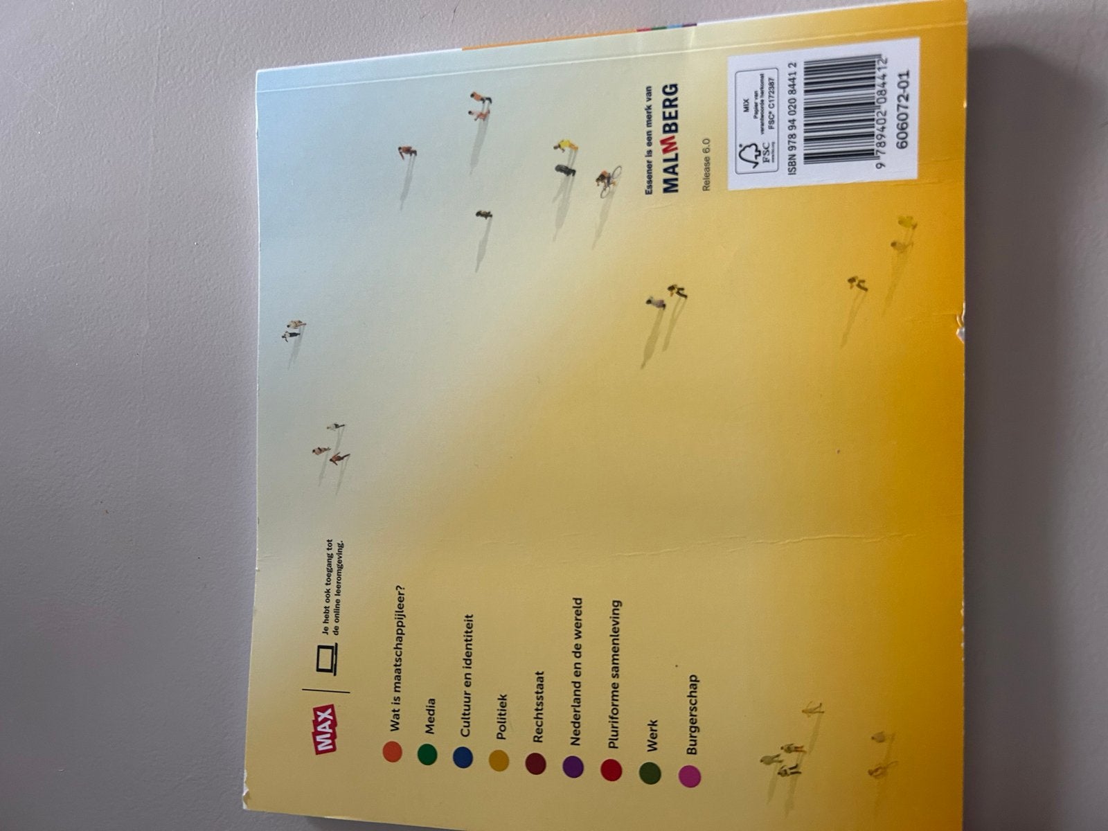 Maatschappijleer boek mavo 3 - Thema's Lesboek VMBO KGT, Verzenden, Gelezen, VMBO, Maatschappijleer