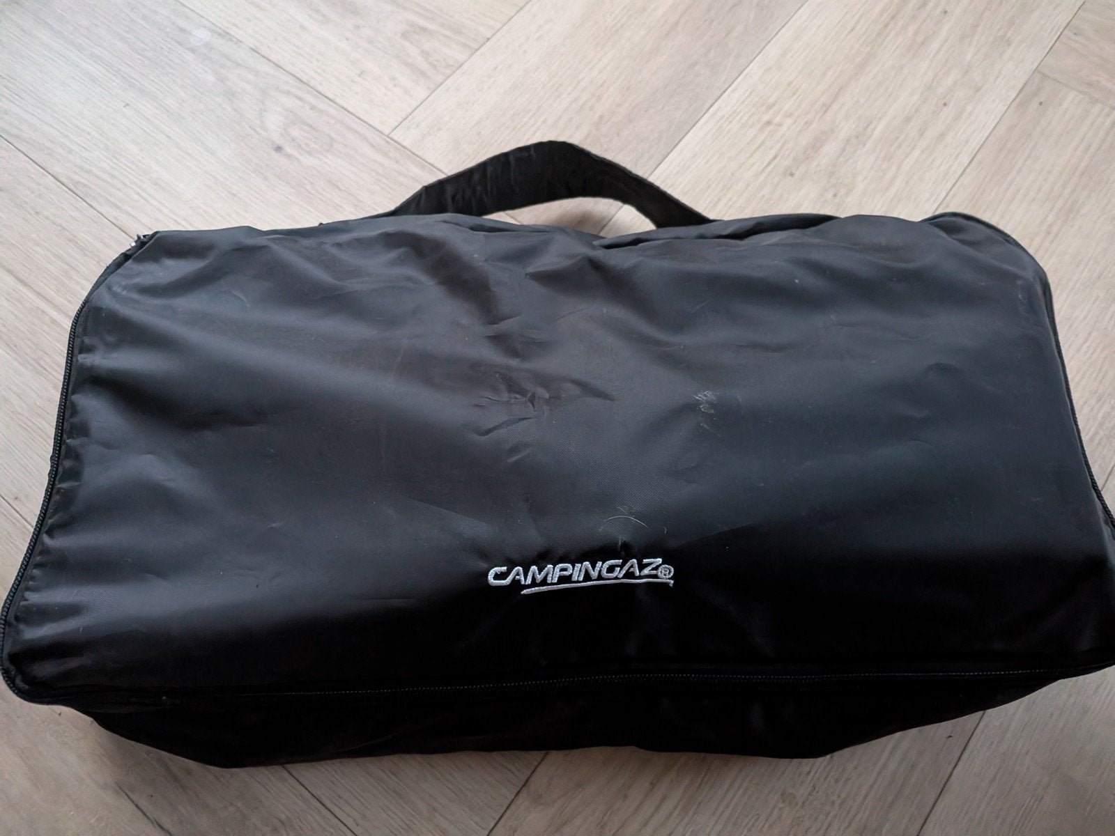 Campingaz 2-pits kooktoestel met gasfles en draagtas, Ophalen, Zo goed als nieuw