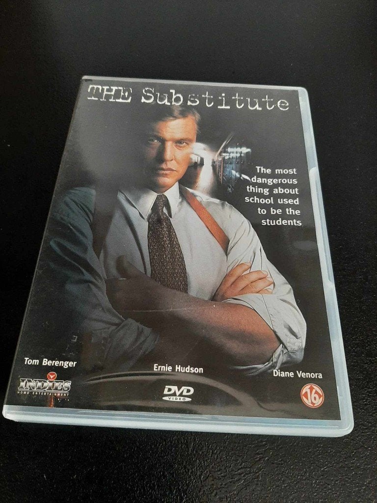 The substitute, Tom Berenger, Ernie Hudson, Marc Anthony!, Cd's en Dvd's, Vanaf 16 jaar, Ophalen of Verzenden, Gebruikt, Actie