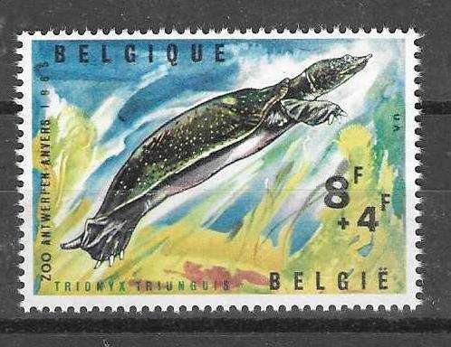 België Michel 1405 postfris   SCHILDPADDEN, Ophalen of Verzenden, Postfris