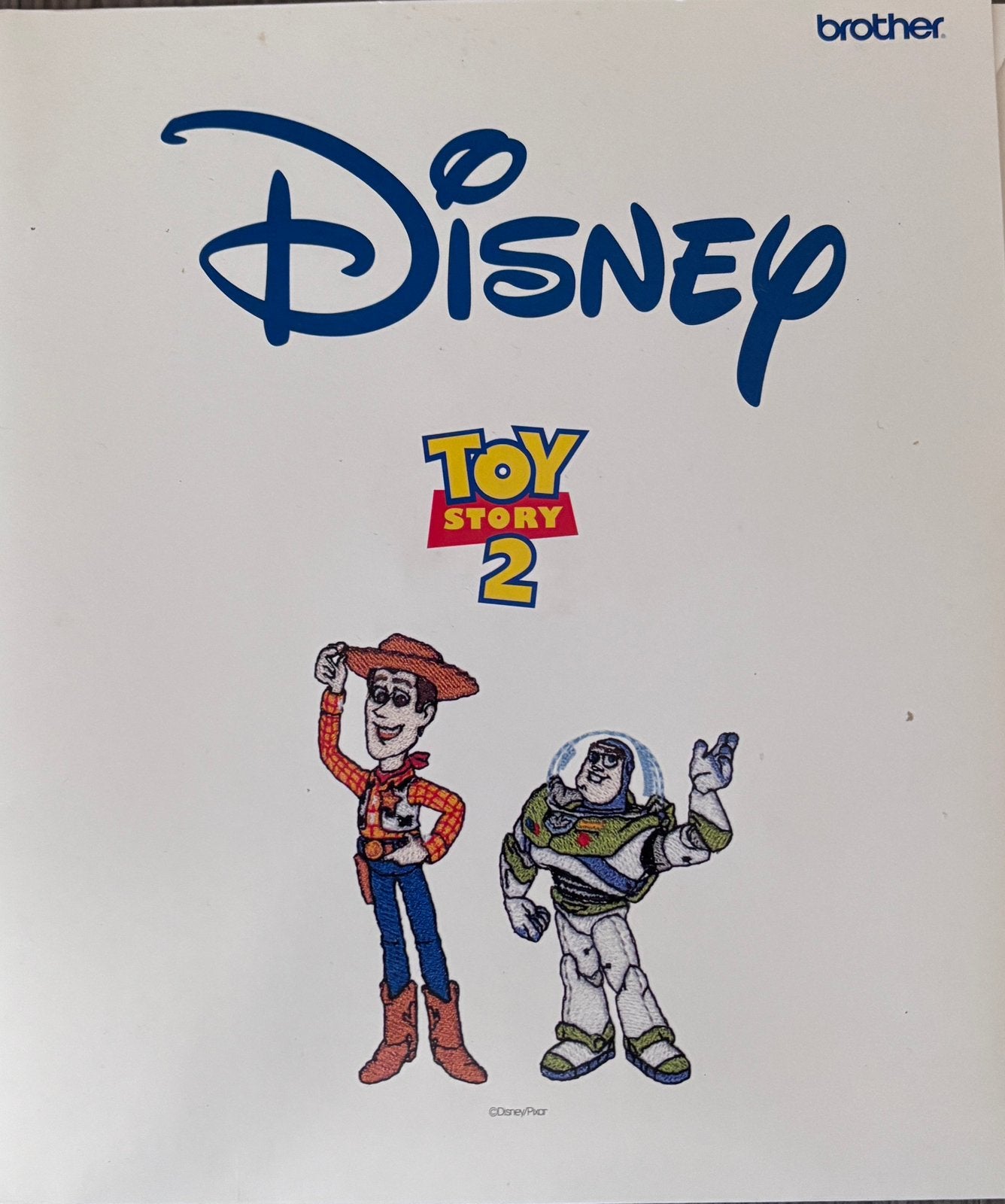 Brother Disney borduurkaart Toy Story2, Hobby en Vrije tijd, Borduren en Borduurmachines, Ophalen of Verzenden, Nieuw, Borduurmachine