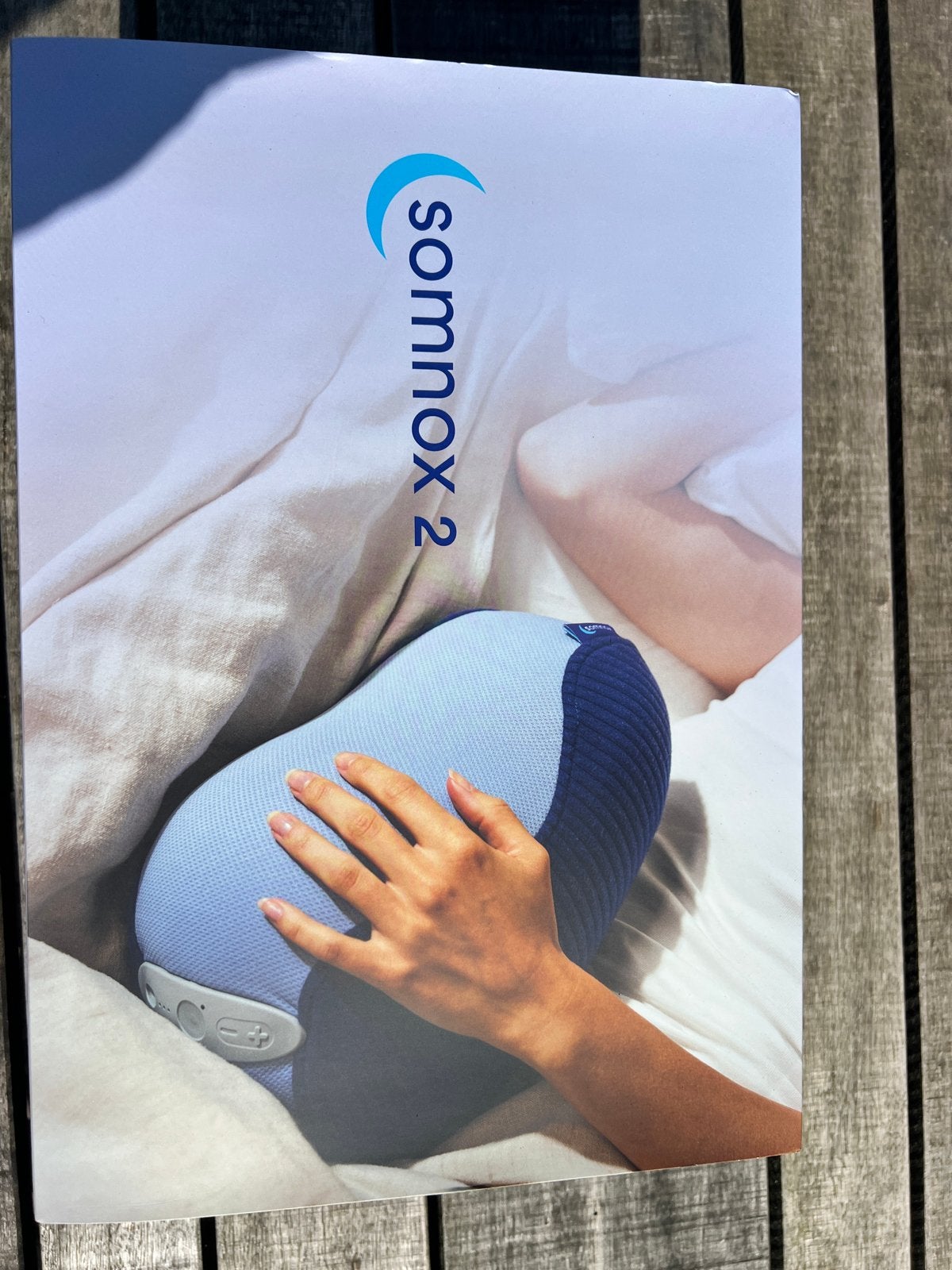 Somnox 2 Slaaprobot - Zo goed als nieuw, Eenpersoons, Blauw, Overige typen, Ophalen of Verzenden