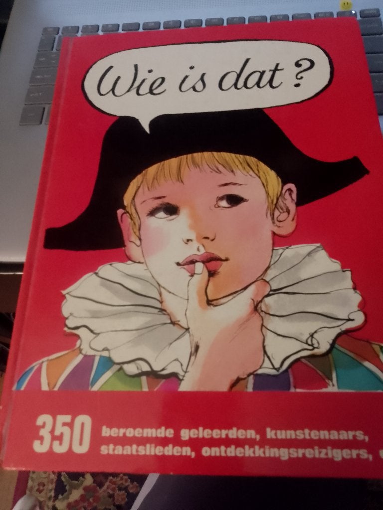 boek wie is dat  350 beroemde  diverse cat, quizvragen, Boeken, Ophalen of Verzenden, Gelezen