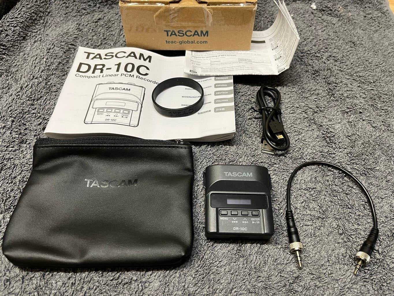 Tascam DR-10CS Micro Lineaire PCM Recorder, Ophalen of Verzenden, Zo goed als nieuw, Audio