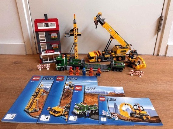 Gave grote Lego City set Construction site, 7633, Kinderen en Baby's, Speelgoed | Duplo en Lego, Compleet, City, Lego, Ophalen of Verzenden