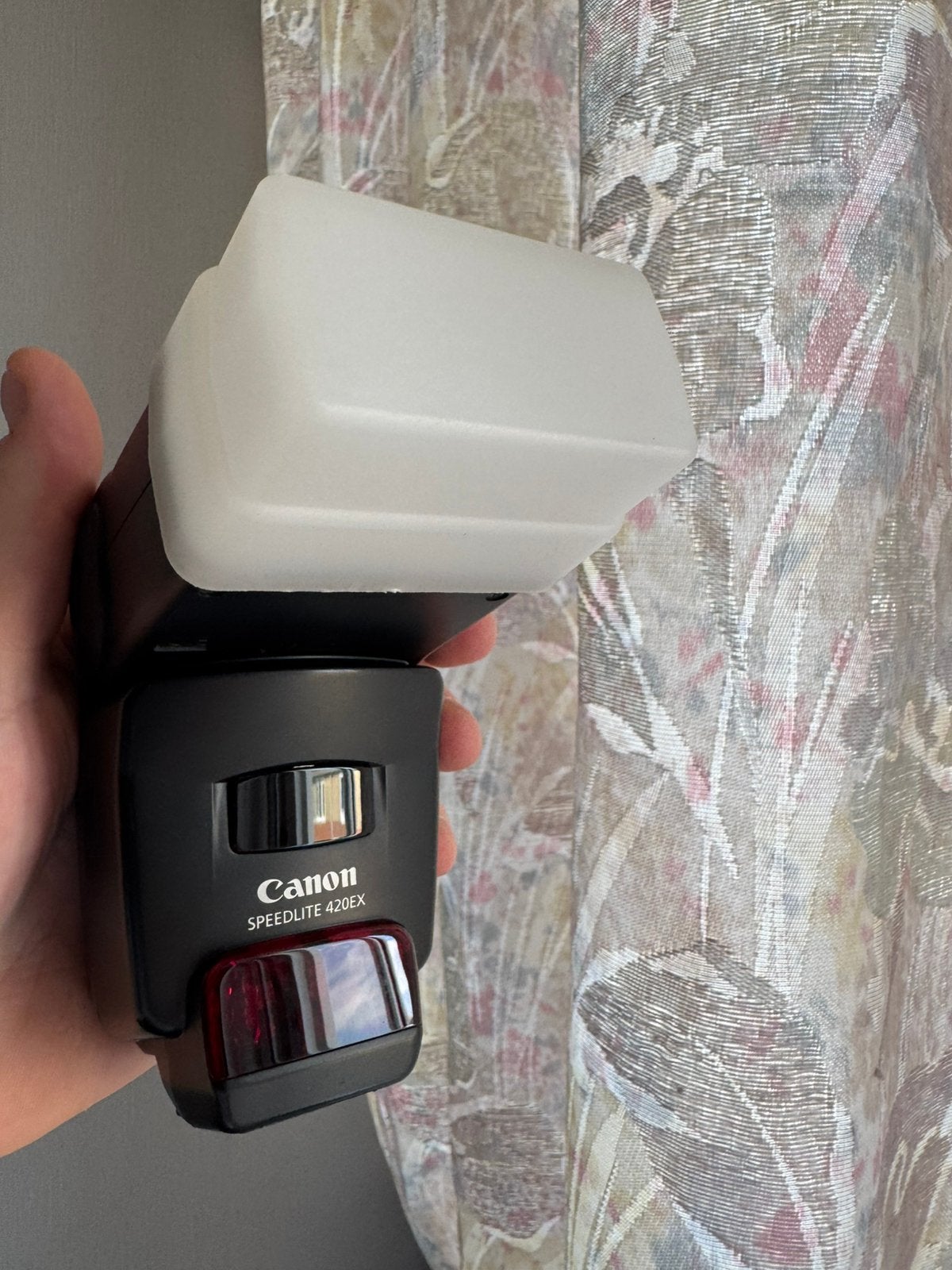 Canon Speedlite 420 EX flitser, Audio, Tv en Foto, Fotografie | Flitsers, Ophalen, Zo goed als nieuw, Externe flitser, Canon