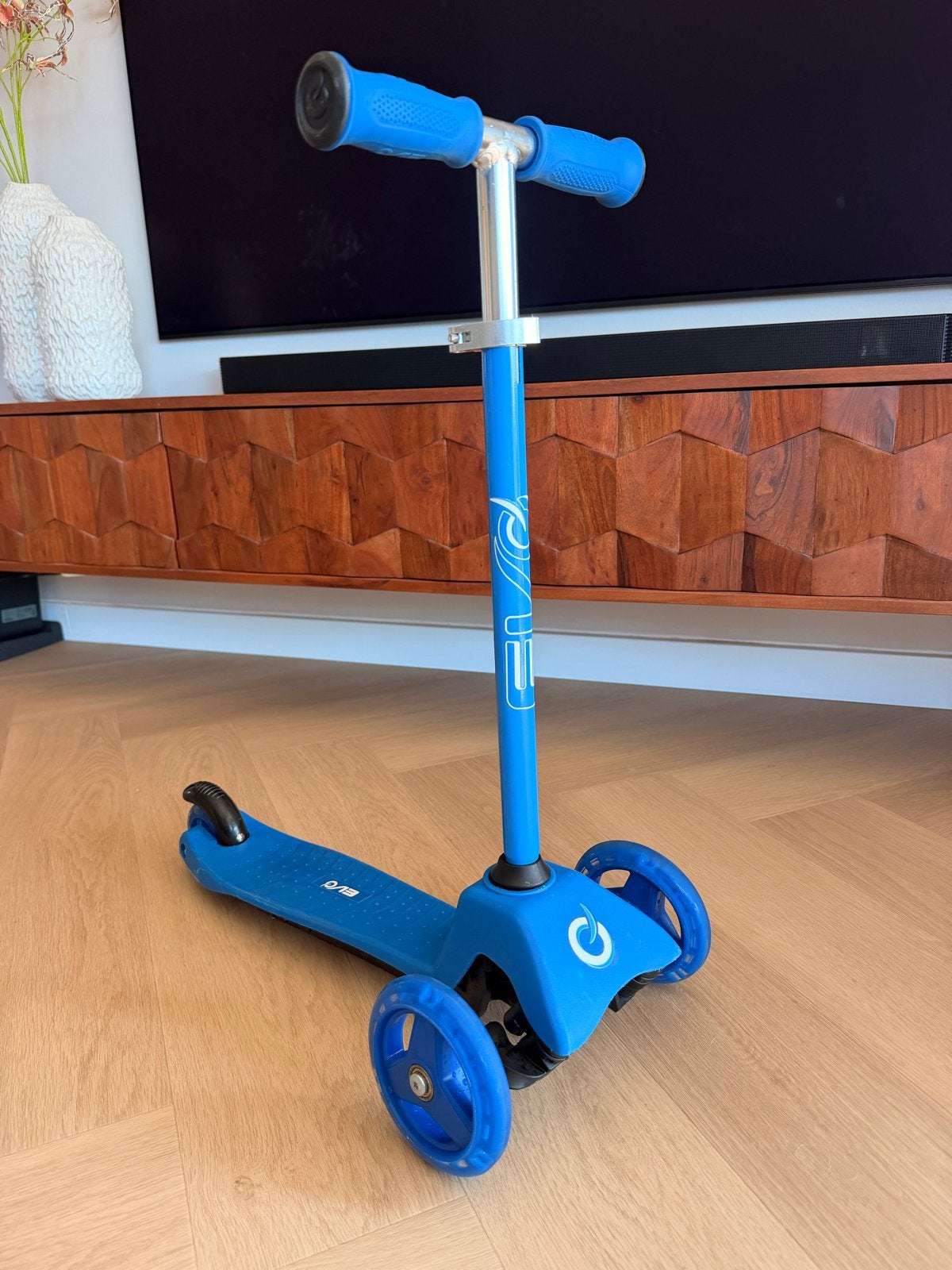 Blauwe EVO Step voor Kinderen - Gebruikt, Fietsen en Brommers, Steps, Ophalen, Gebruikt, Gewone step
