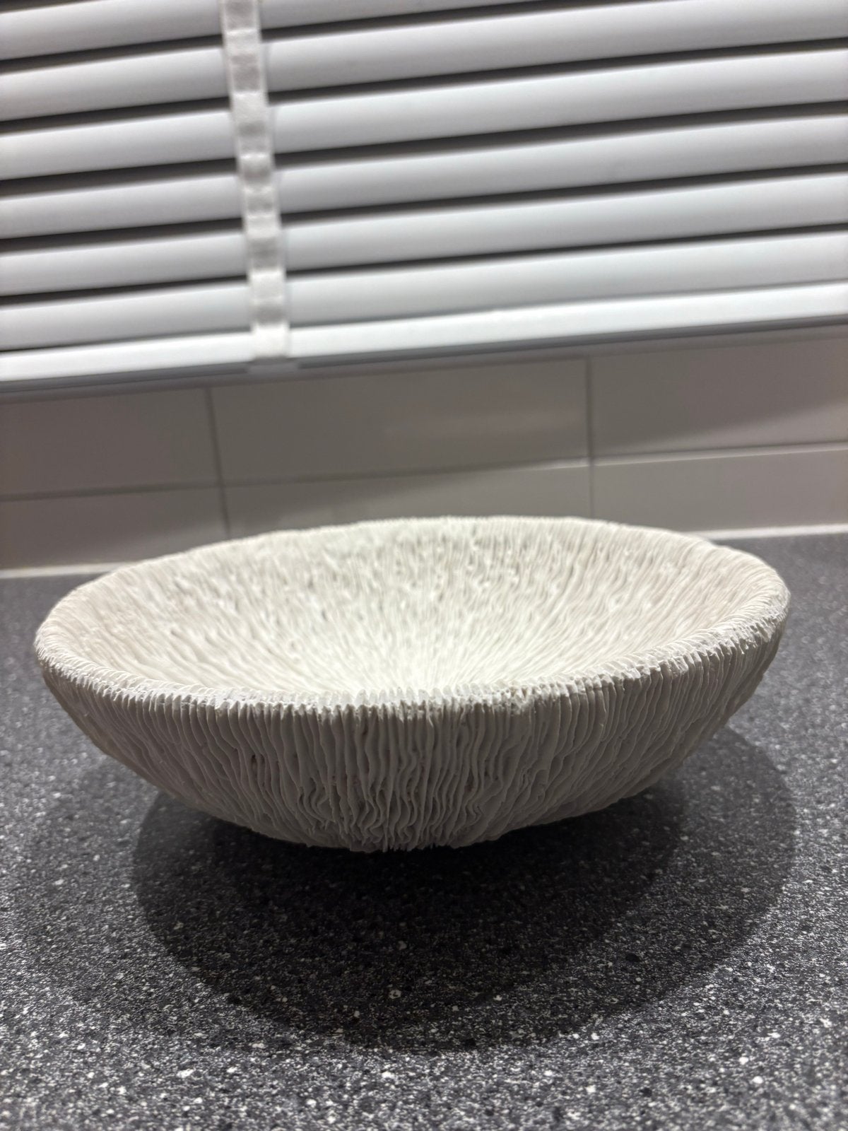 Decoratieve schaal in koraalstijl - xenos nieuw, Ophalen, Overige materialen, Schaal, Rond