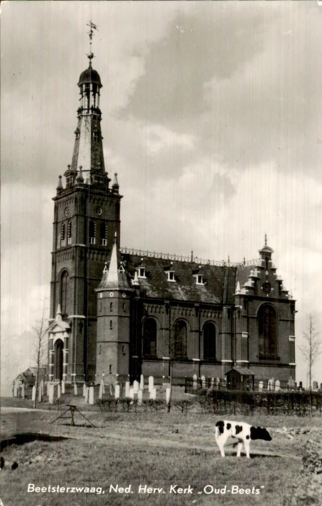 Beetsterzwaag - Ned. Herv. Kerk - Oud-Beets, Verzamelen, Ophalen of Verzenden, 1960 tot 1980, Gelopen, Friesland