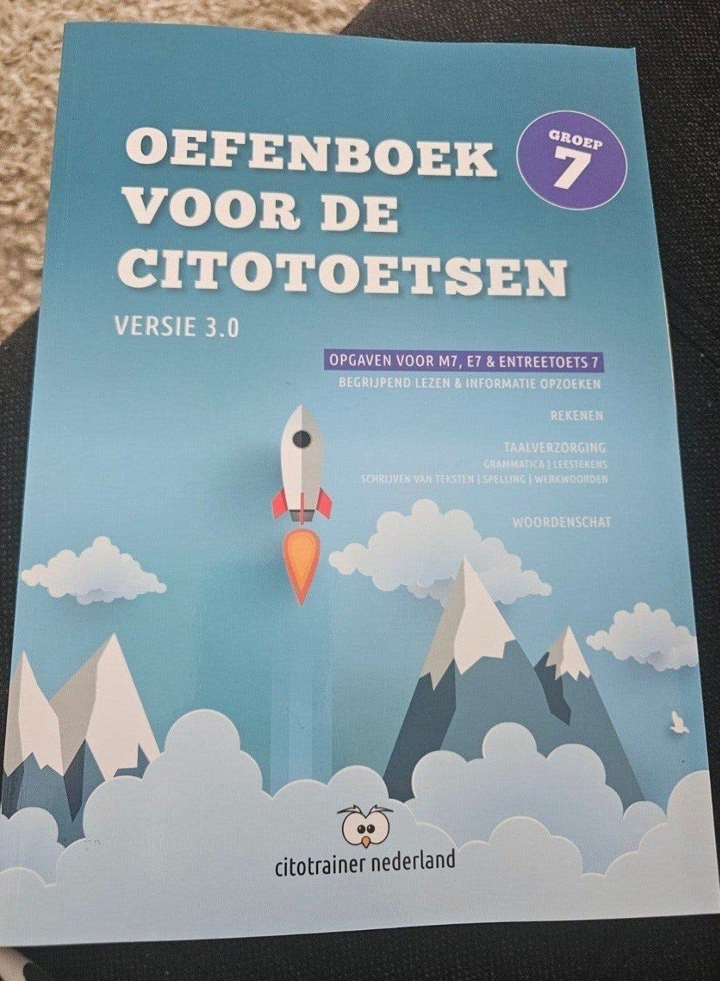 Oefenboek voor de Cito-toetsen Groep 7, Overige vakken, Citotrainer Nederland, Nieuw, Ophalen of Verzenden