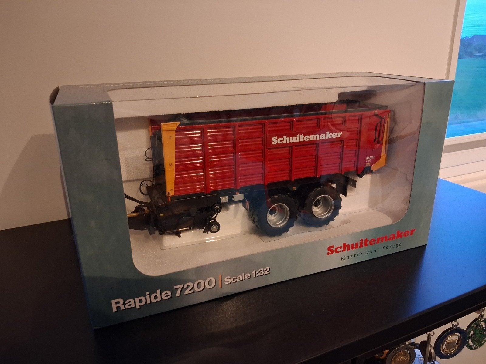 Nieuwe Schuitemaker Rapide 7200 opraapwagen schaalmodel 1:32, Ophalen of Verzenden, Nieuw, Tractor of Landbouw