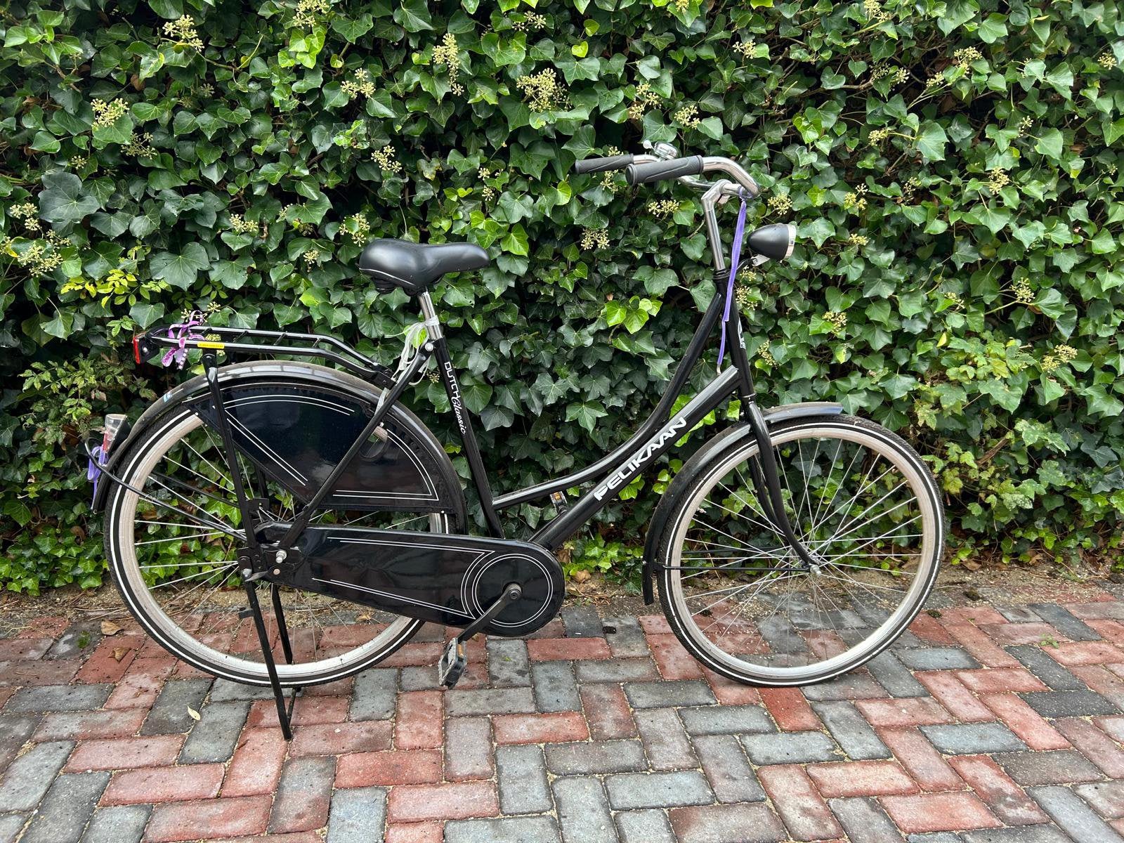 Nette Pelikaan damesfiets zwart, Ophalen, Zo goed als nieuw