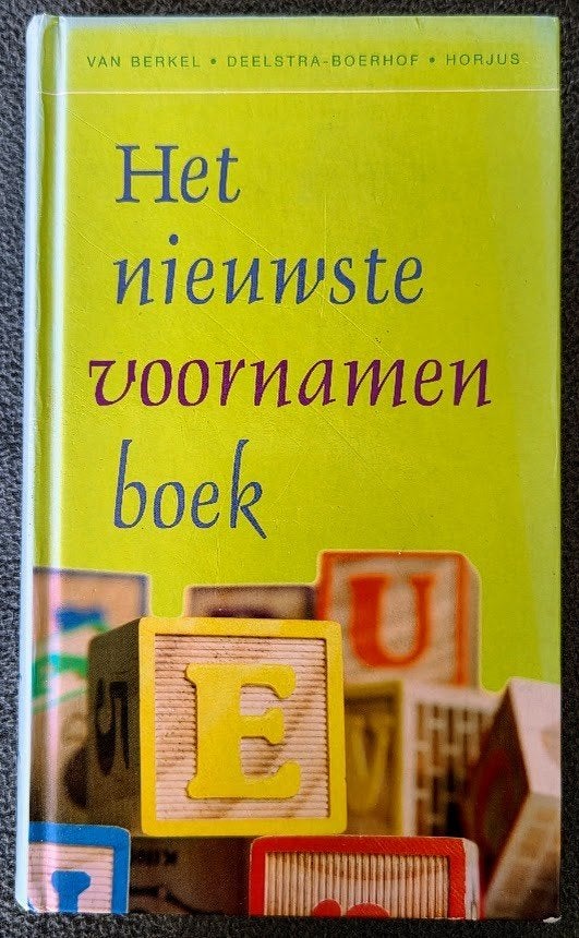 Het Nieuwste Voornamenboek - G. van Berkel, Gelezen, Zwangerschap en Bevalling, G. van Berkel, Ophalen of Verzenden
